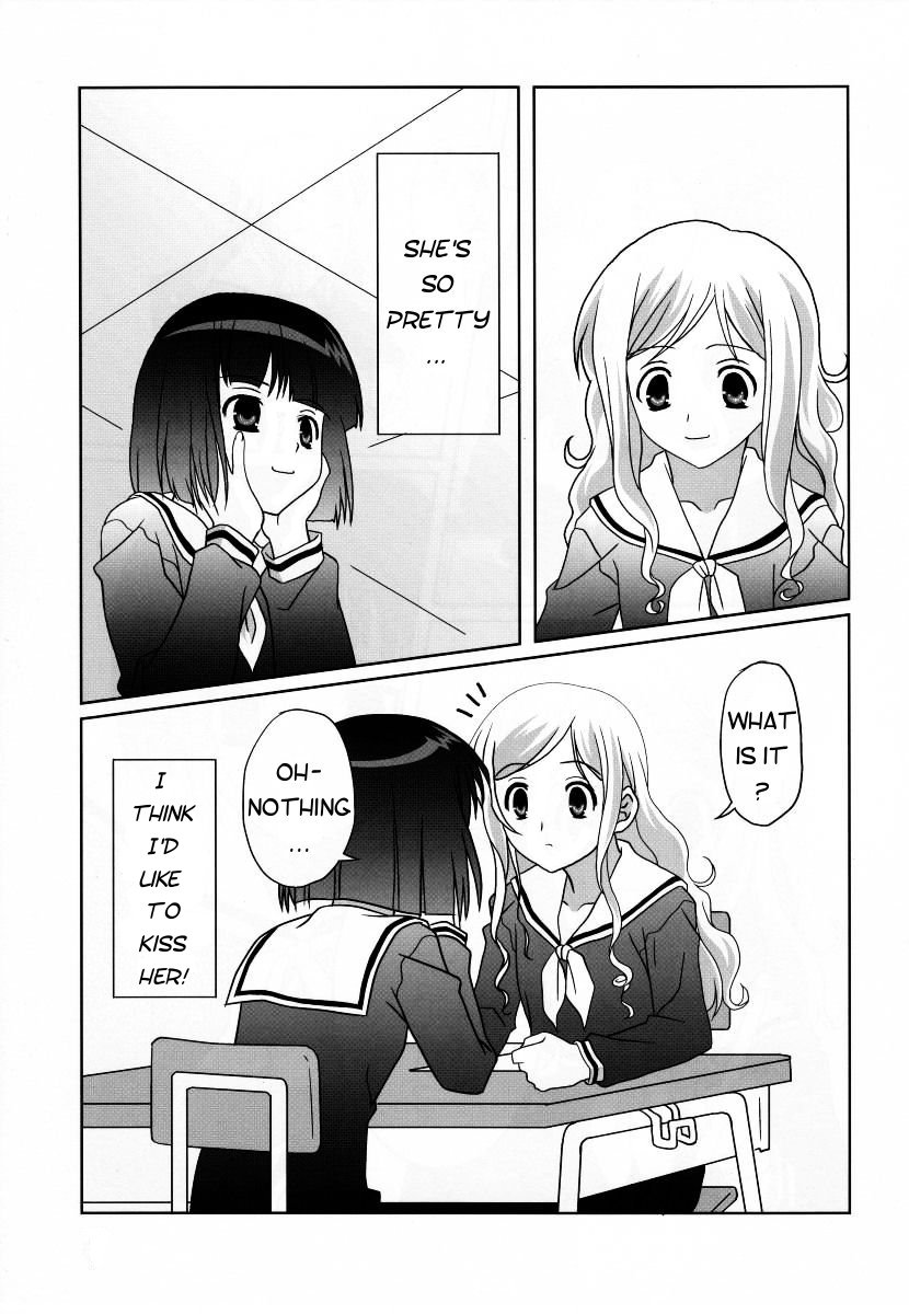 A kiss under cherry blossom color [English] 