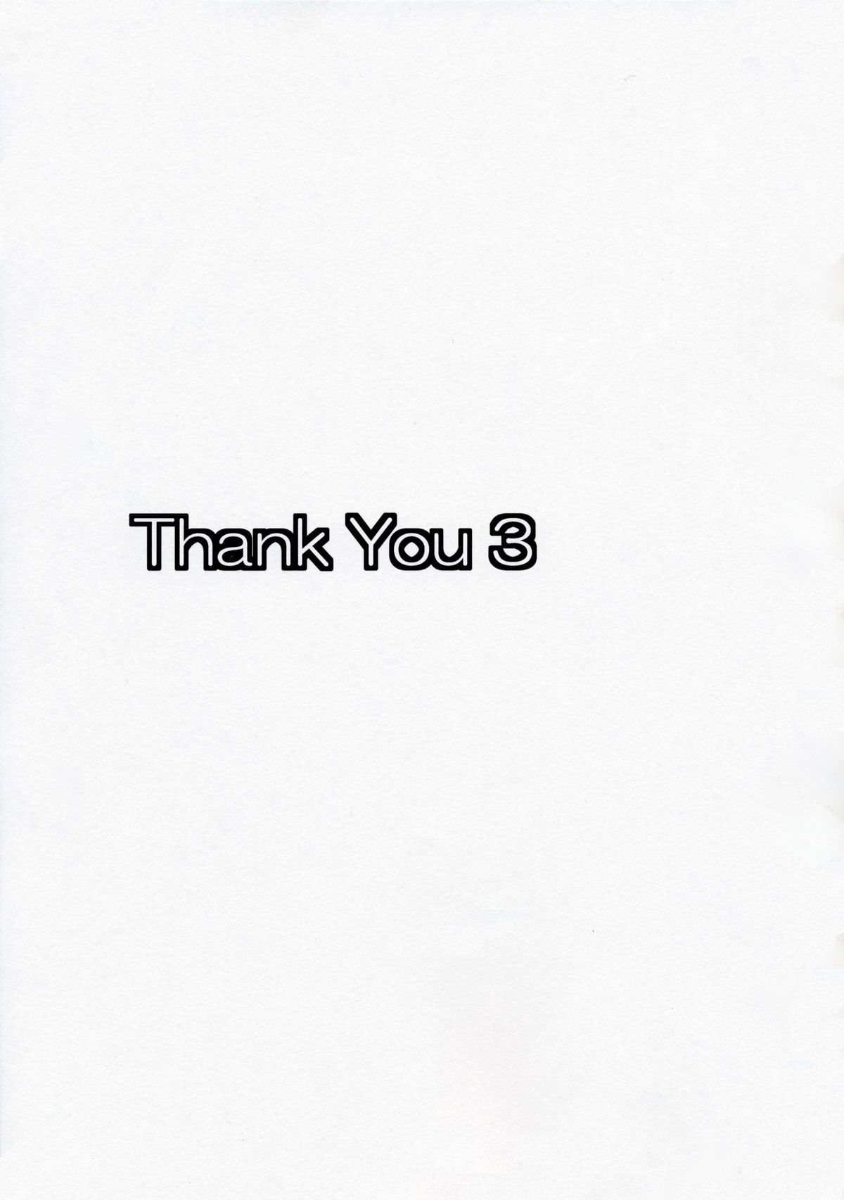 Thank You 3 