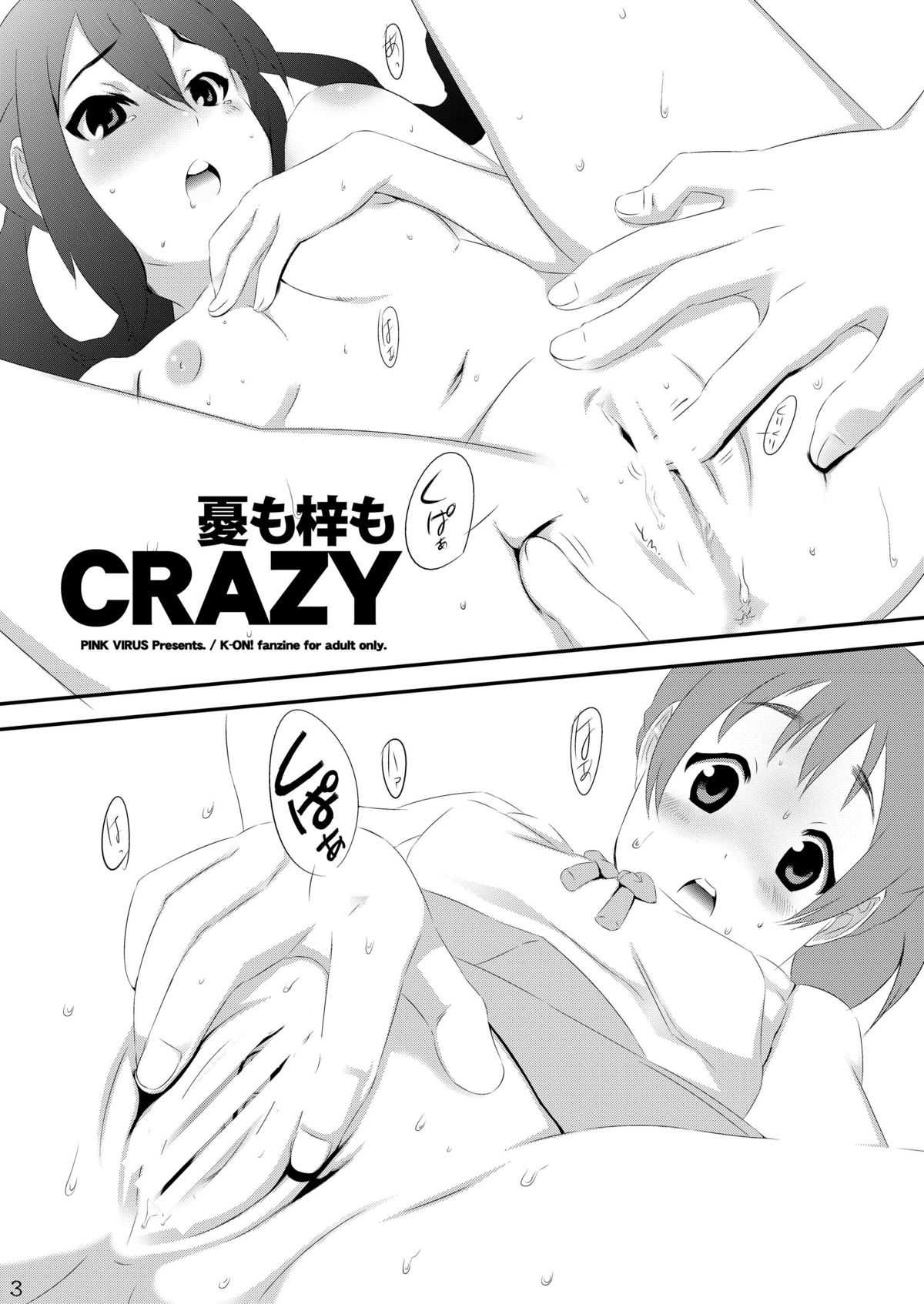 (C80) [PINK VIRUS (Hirotake)] Ui mo Azusa mo CRAZY (K-ON!) [English] (C80) [PINK VIRUS (ヒロタケ)] 憂も梓もCRAZY (けいおん!) [英訳]