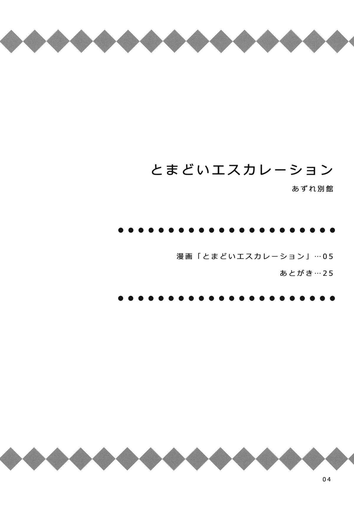 (C80) [Azure Bekkan] Tomadoi Escalation (Yotsubato!) [English] 