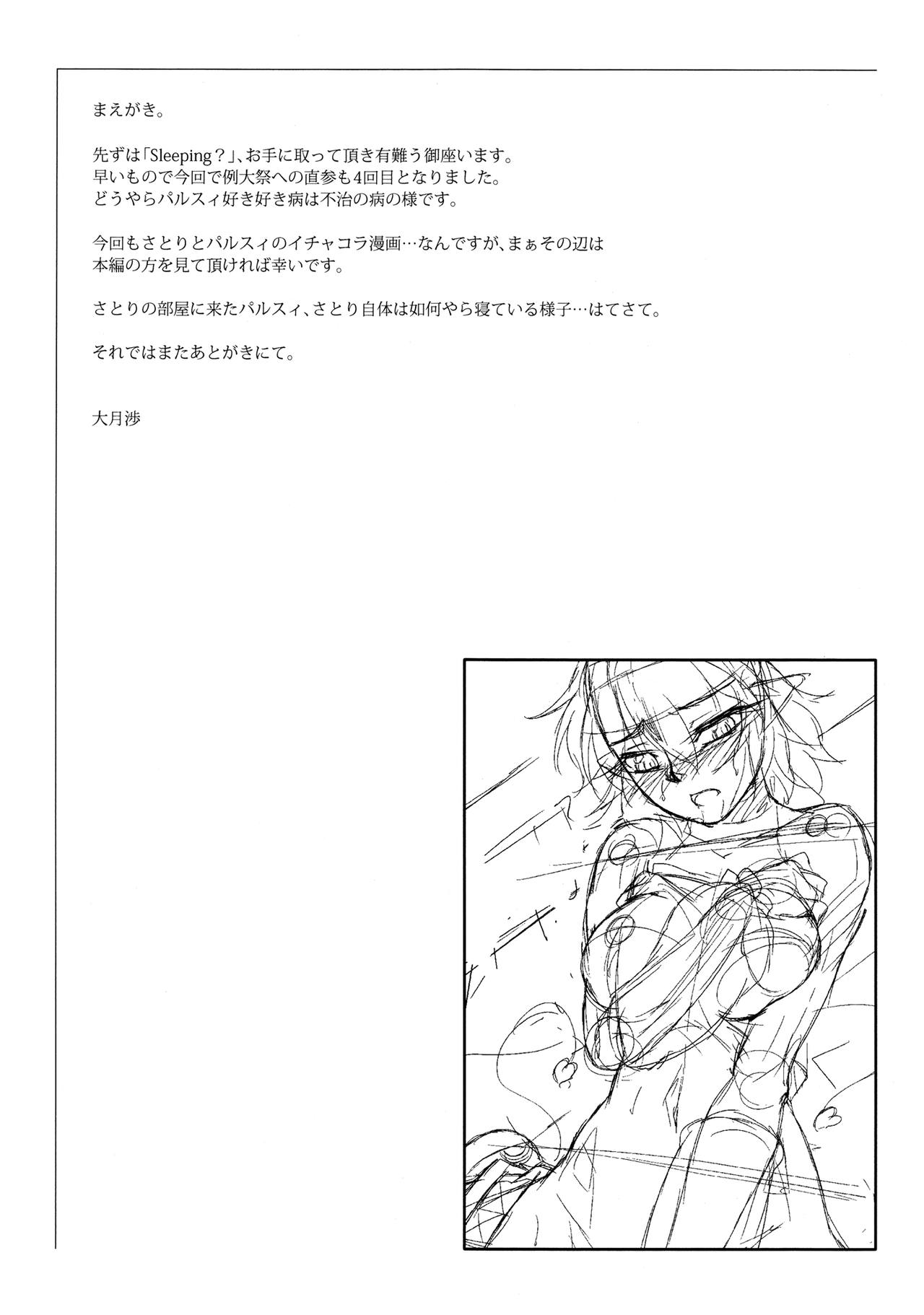 (Reitaisai 10) [Kougeki (Ootsuki Wataru)] Sleeping? (Touhou Project) (例大祭10) [幸撃 (大月渉)] Sleeping？ (東方Project)