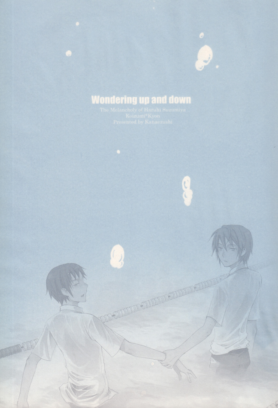(C74) [Kanaezushi (Kanae)] Wondering up and down (Suzumiya Haruhi no Yuuutsu) (C74) [叶鮨 (かなえ)] Wondering up and down (涼宮ハルヒの憂鬱)