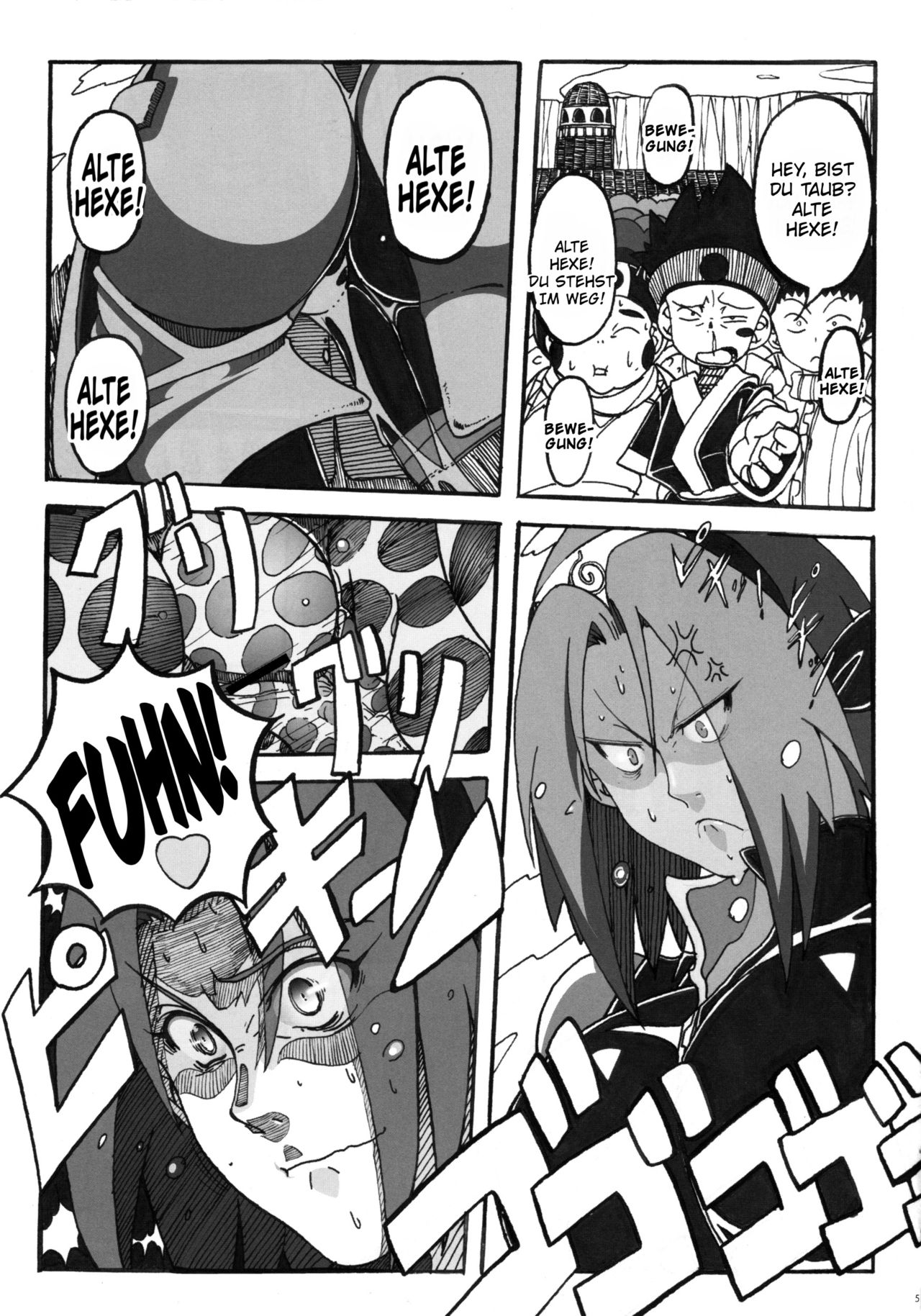 (C83) [Don! Don! Don! (Kazuya)] Sakura Ranbu Den! 2 (Naruto) [German] {SchmidtSST} (C83) [ドン!ドン!ドン! (カズヤ)] サクラ乱舞伝!2 (NARUTO -ナルト-) [ドイツ翻訳]
