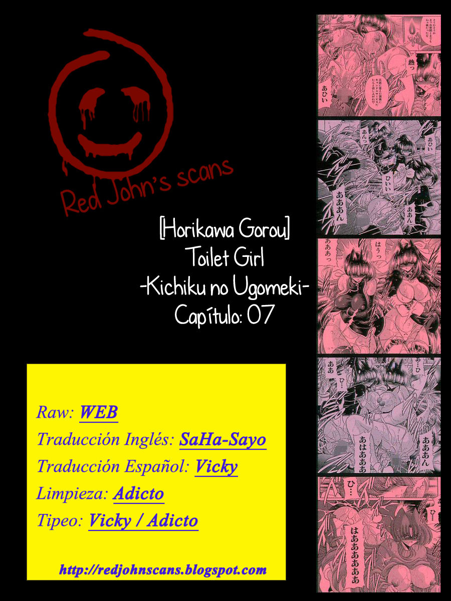 [Horikawa Gorou] TOILET GIRL -Kichiku no Ugomeki- ch. 7 [Spanish] [Red John's scans] [堀川悟郎] TOILET GIRL -鬼畜の蠢き- 第7話 [スペイン翻訳]