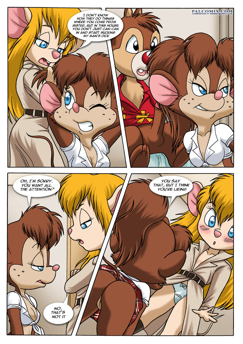 [Palcomix] An Amazing Tail; Tanya Goes Down (Rescue Rangers) 