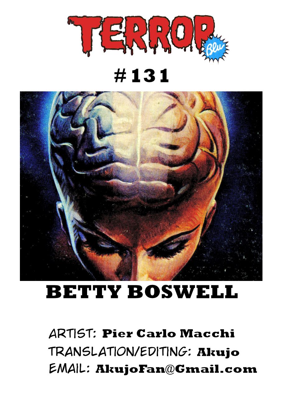 [Pier Carlo Macchi] Terror Blu #131 - Betty Boswell [Akujo] 